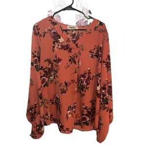 Haptics Floral Blouse - Cozy and Chic